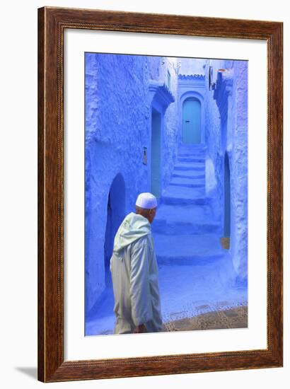 Chefchaouen, Morocco, North Africa, Africa-Neil-Framed Photographic Print