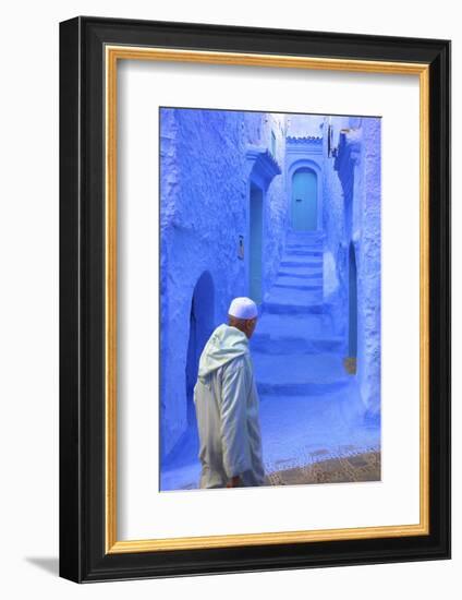 Chefchaouen, Morocco, North Africa, Africa-Neil-Framed Photographic Print