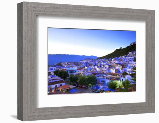 Chefchaouen, Morocco, North Africa, Africa-Neil-Framed Photographic Print