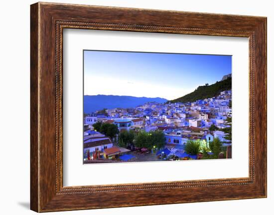 Chefchaouen, Morocco, North Africa, Africa-Neil-Framed Photographic Print