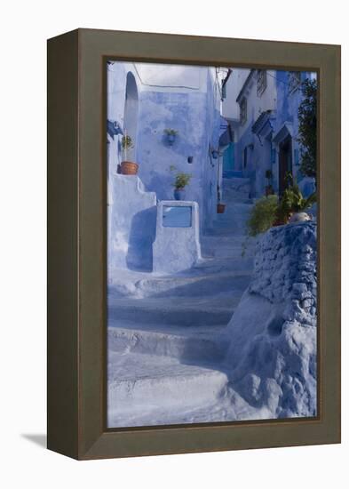 Chefchaouen, Morocco-Natalie Tepper-Framed Stretched Canvas