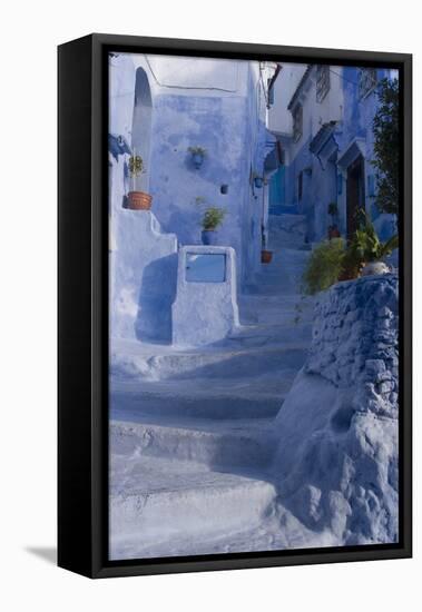 Chefchaouen, Morocco-Natalie Tepper-Framed Stretched Canvas