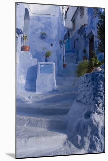 Chefchaouen, Morocco-Natalie Tepper-Mounted Photo