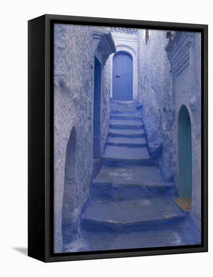 Chefchaouen, Near the Rif Mountains, Morocco, North Africa, Africa-Ethel Davies-Framed Premier Image Canvas