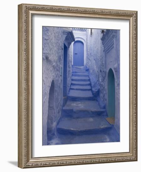 Chefchaouen, Near the Rif Mountains, Morocco, North Africa, Africa-Ethel Davies-Framed Photographic Print