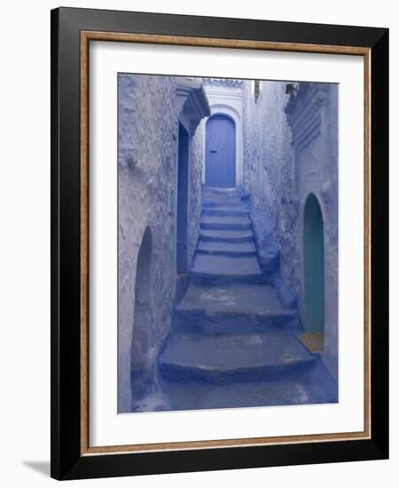 Chefchaouen, Near the Rif Mountains, Morocco, North Africa, Africa-Ethel Davies-Framed Photographic Print