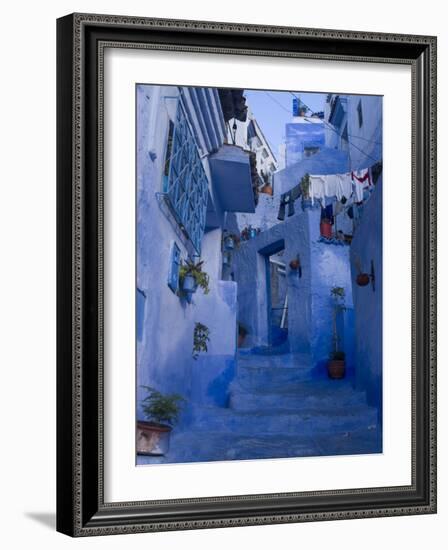 Chefchaouen, Near the Rif Mountains, Morocco, North Africa, Africa-Ethel Davies-Framed Photographic Print