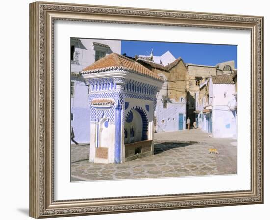 Chefchaouen, Rif Region, Morocco, North Africa, Africa-Bruno Morandi-Framed Photographic Print