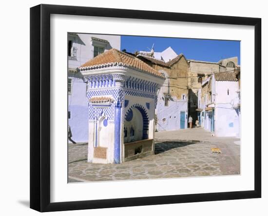 Chefchaouen, Rif Region, Morocco, North Africa, Africa-Bruno Morandi-Framed Photographic Print