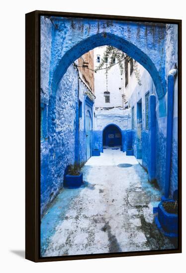 Chefchaouen, The Blue City-Lindsay Daniels-Framed Premier Image Canvas