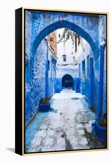 Chefchaouen, The Blue City-Lindsay Daniels-Framed Premier Image Canvas