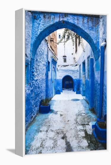 Chefchaouen, The Blue City-Lindsay Daniels-Framed Premier Image Canvas