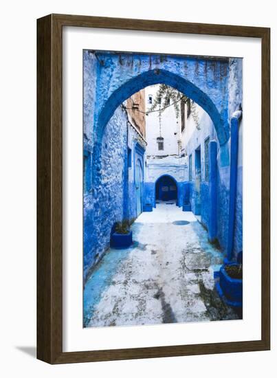 Chefchaouen, The Blue City-Lindsay Daniels-Framed Photographic Print