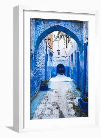 Chefchaouen, The Blue City-Lindsay Daniels-Framed Photographic Print