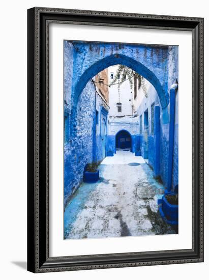 Chefchaouen, The Blue City-Lindsay Daniels-Framed Photographic Print