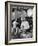 Chefs Cooking in a Restaurant Kitchen at Radio City-Bernard Hoffman-Framed Photographic Print