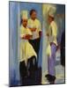 Chefs in Paris-Pam Ingalls-Mounted Giclee Print
