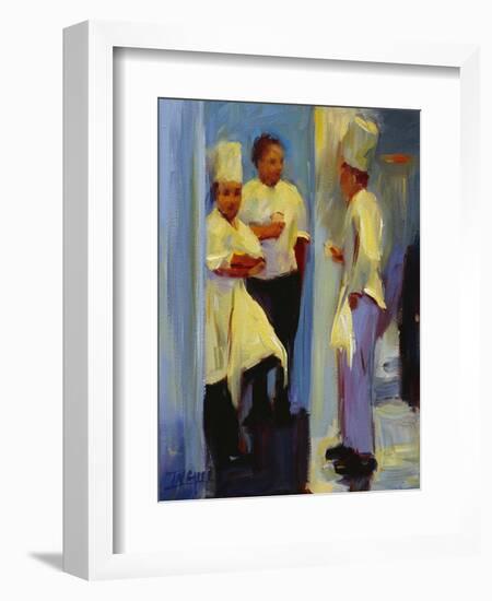 Chefs in Paris-Pam Ingalls-Framed Giclee Print