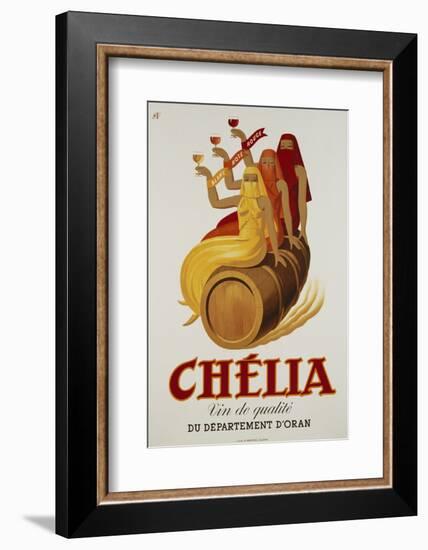 Chelia Advertising Poster-null-Framed Photographic Print