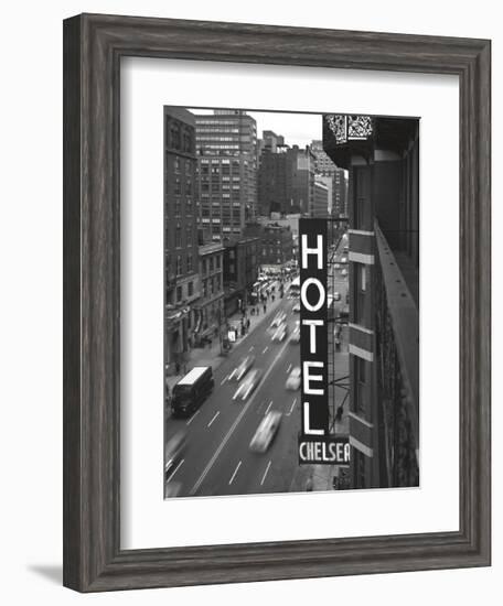 Chelsea Black and White-Christopher Bliss-Framed Giclee Print