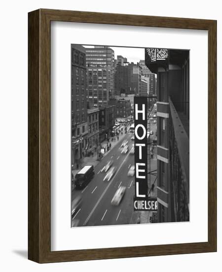 Chelsea Black and White-Christopher Bliss-Framed Giclee Print