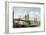 Chelsea Bridge, London, C1860-null-Framed Giclee Print