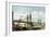 Chelsea Bridge, London, C1860-null-Framed Giclee Print