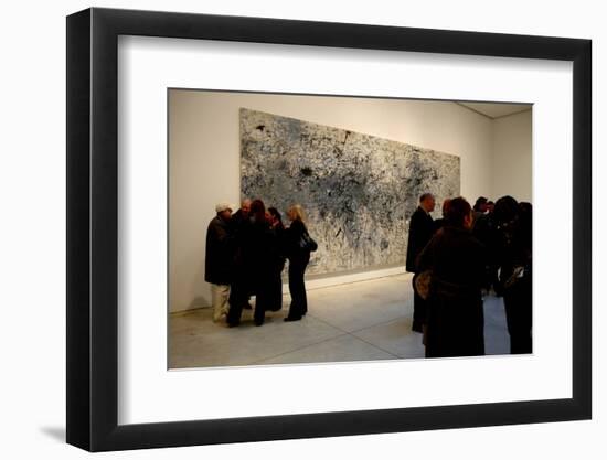 Chelsea Gallery Opening, Milton Resnick Retrospective, 2004-Anthony Butera-Framed Photographic Print