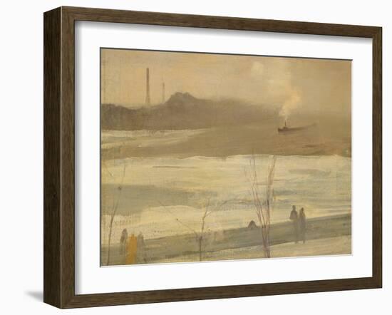 Chelsea on Ice-James Abbott McNeill Whistler-Framed Giclee Print