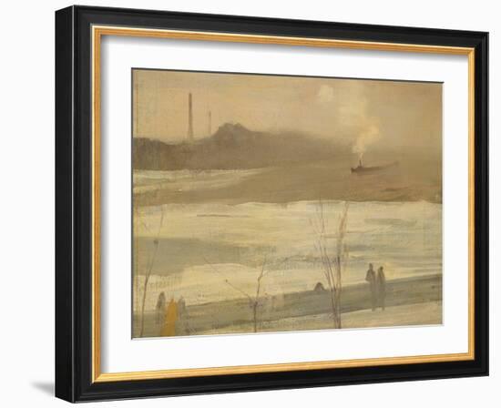 Chelsea on Ice-James Abbott McNeill Whistler-Framed Giclee Print