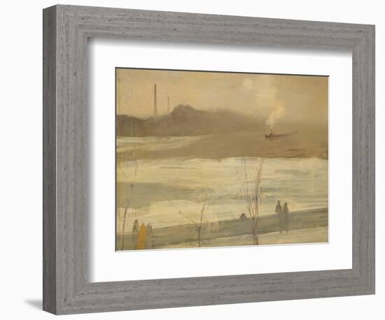 Chelsea on Ice-James Abbott McNeill Whistler-Framed Giclee Print