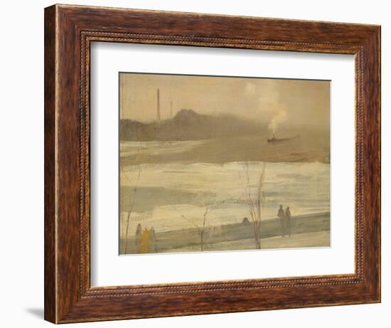 Chelsea on Ice-James Abbott McNeill Whistler-Framed Giclee Print