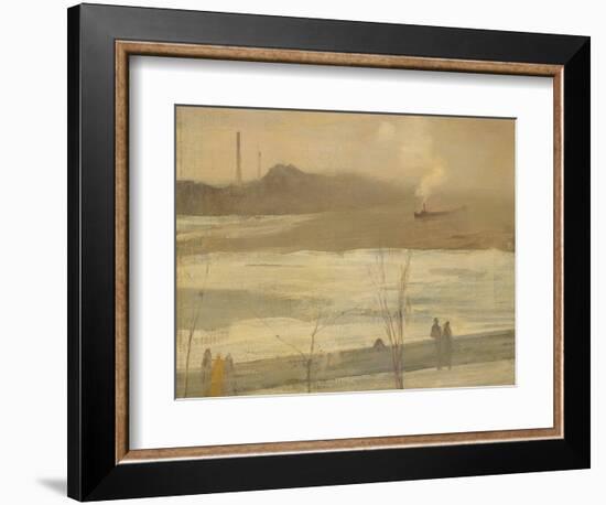 Chelsea on Ice-James Abbott McNeill Whistler-Framed Giclee Print