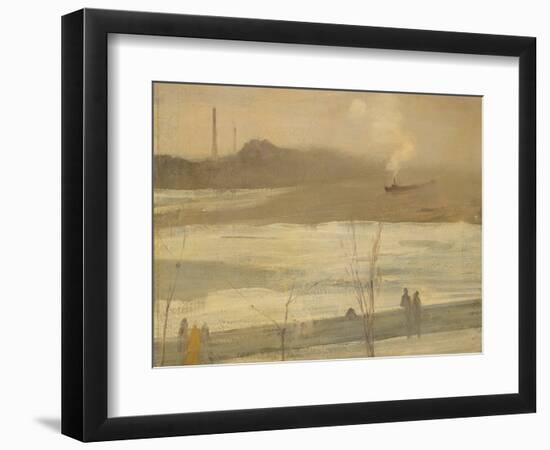 Chelsea on Ice-James Abbott McNeill Whistler-Framed Giclee Print