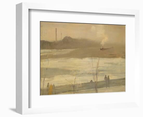 Chelsea on Ice-James Abbott McNeill Whistler-Framed Giclee Print