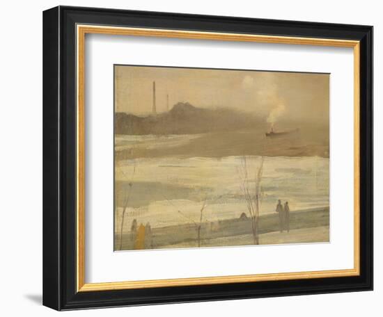 Chelsea on Ice-James Abbott McNeill Whistler-Framed Giclee Print