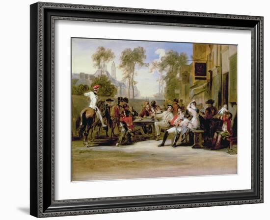 Chelsea Pensioners, 1836-William 'Crimea' Simpson-Framed Giclee Print
