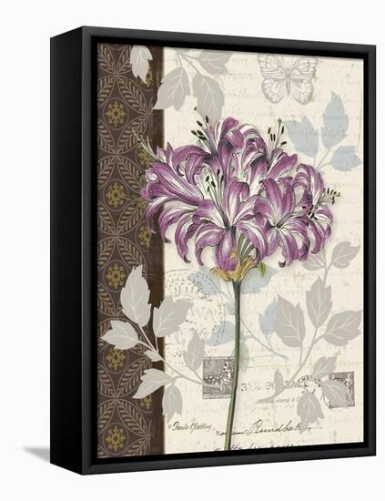 Chelsea Purple I-Pamela Gladding-Framed Stretched Canvas