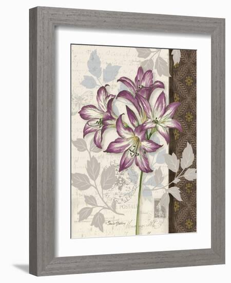 Chelsea Purple II-Pamela Gladding-Framed Art Print