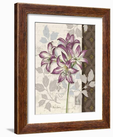 Chelsea Purple II-Pamela Gladding-Framed Art Print