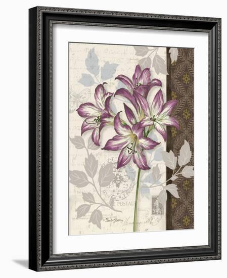 Chelsea Purple II-Pamela Gladding-Framed Art Print