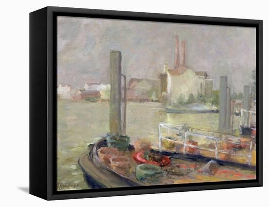 Chelsea Reach, 1996-Karen Armitage-Framed Premier Image Canvas