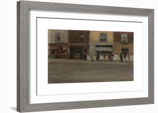 Chelsea Shops-James McNeill Whistler-Framed Premium Giclee Print