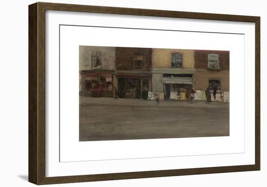 Chelsea Shops-James McNeill Whistler-Framed Premium Giclee Print