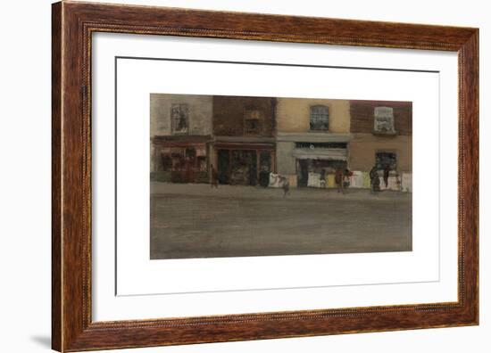 Chelsea Shops-James McNeill Whistler-Framed Premium Giclee Print