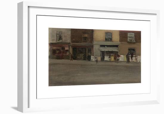 Chelsea Shops-James McNeill Whistler-Framed Premium Giclee Print