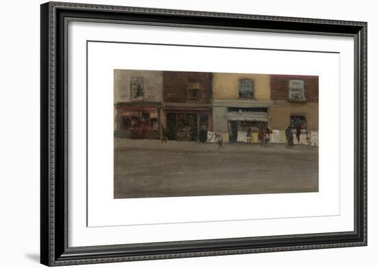 Chelsea Shops-James McNeill Whistler-Framed Premium Giclee Print