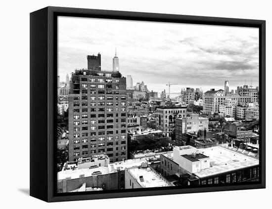 Chelsea with One World Trade Center View, Meatpacking District, Hudson River, Manhattan, New York-Philippe Hugonnard-Framed Premier Image Canvas