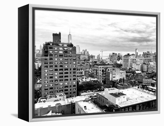 Chelsea with One World Trade Center View, Meatpacking District, Hudson River, Manhattan, New York-Philippe Hugonnard-Framed Premier Image Canvas