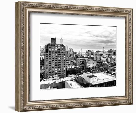 Chelsea with One World Trade Center View, Meatpacking District, Hudson River, Manhattan, New York-Philippe Hugonnard-Framed Photographic Print